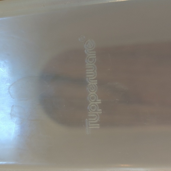 Tupperware Modular Mates Super Oval 2 Storage Container Blue Flip Top - Picture 8 of 10